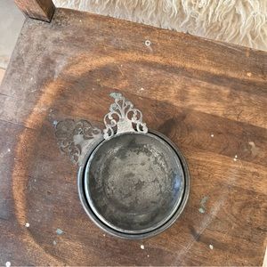 VINTAGE WALLACE PEWTER NESTING BOWLS